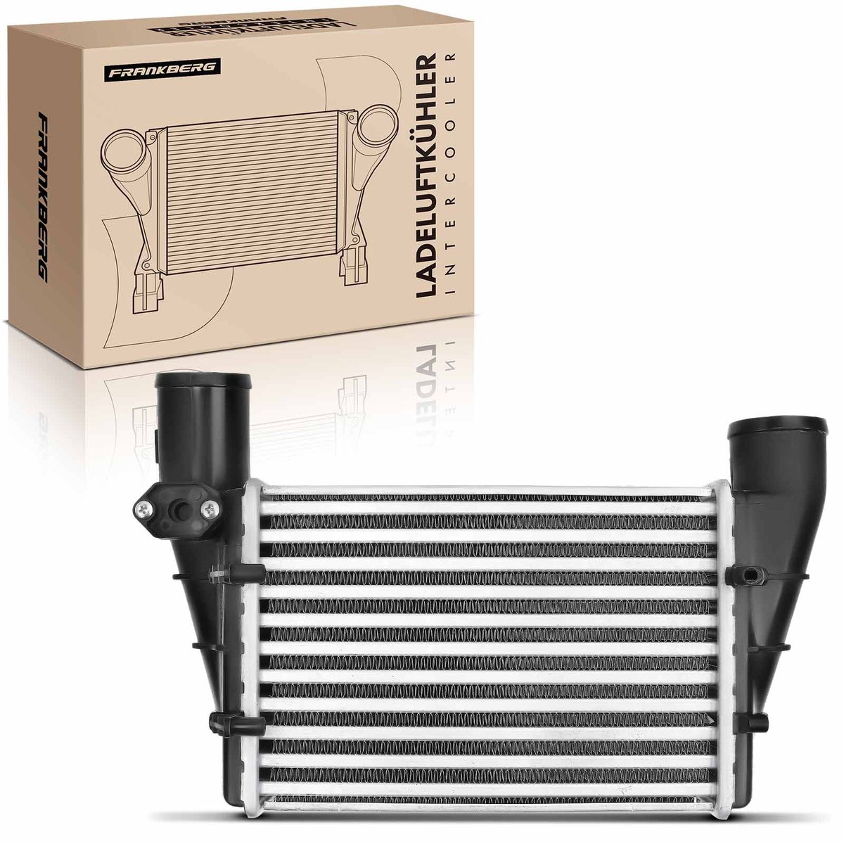 Frankberg 1x laadluchtkoeler turbokoeler voor VW Passat 3B Audi
