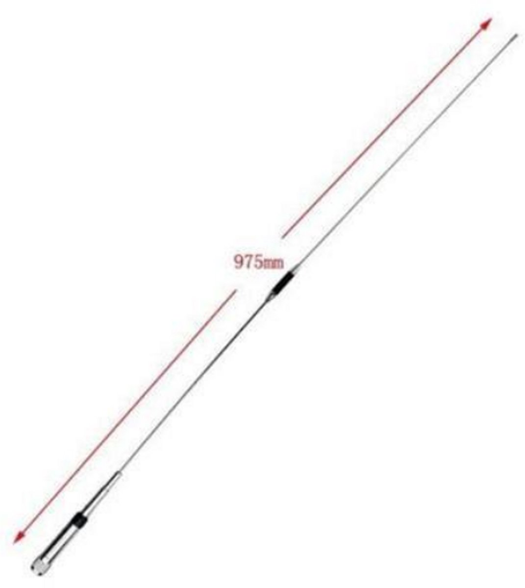 Nagoya NL-770R Super Gainer Antenne VHF en UHF 95cm 5.2dBi met magneetvoet