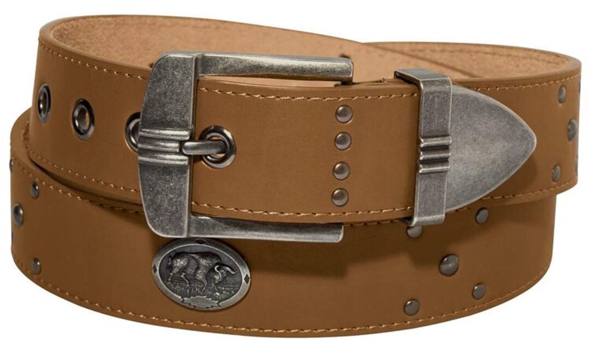 ATLAS FOR MEN - Riem met klinknagels Atlas - Heren - Verkrijgbaar in grote maten - 135