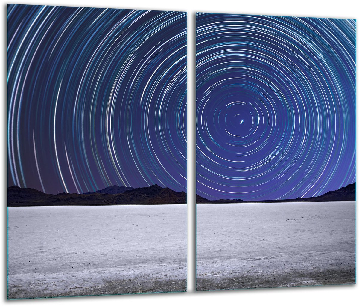 TMK ArtDeko - Snijplank - Glas - 2x 30x52cm - Inductiekookplaat Bescherming
