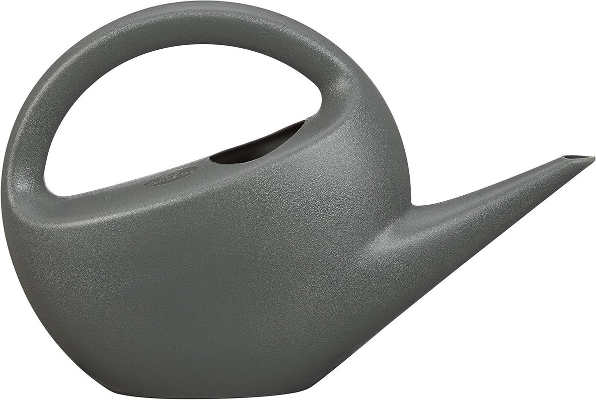 Kunststof Gieter - Waterkan Planten - Planten Water Geven - Ergonomische Handgreep - 5 Liter - Mat Antraciet
