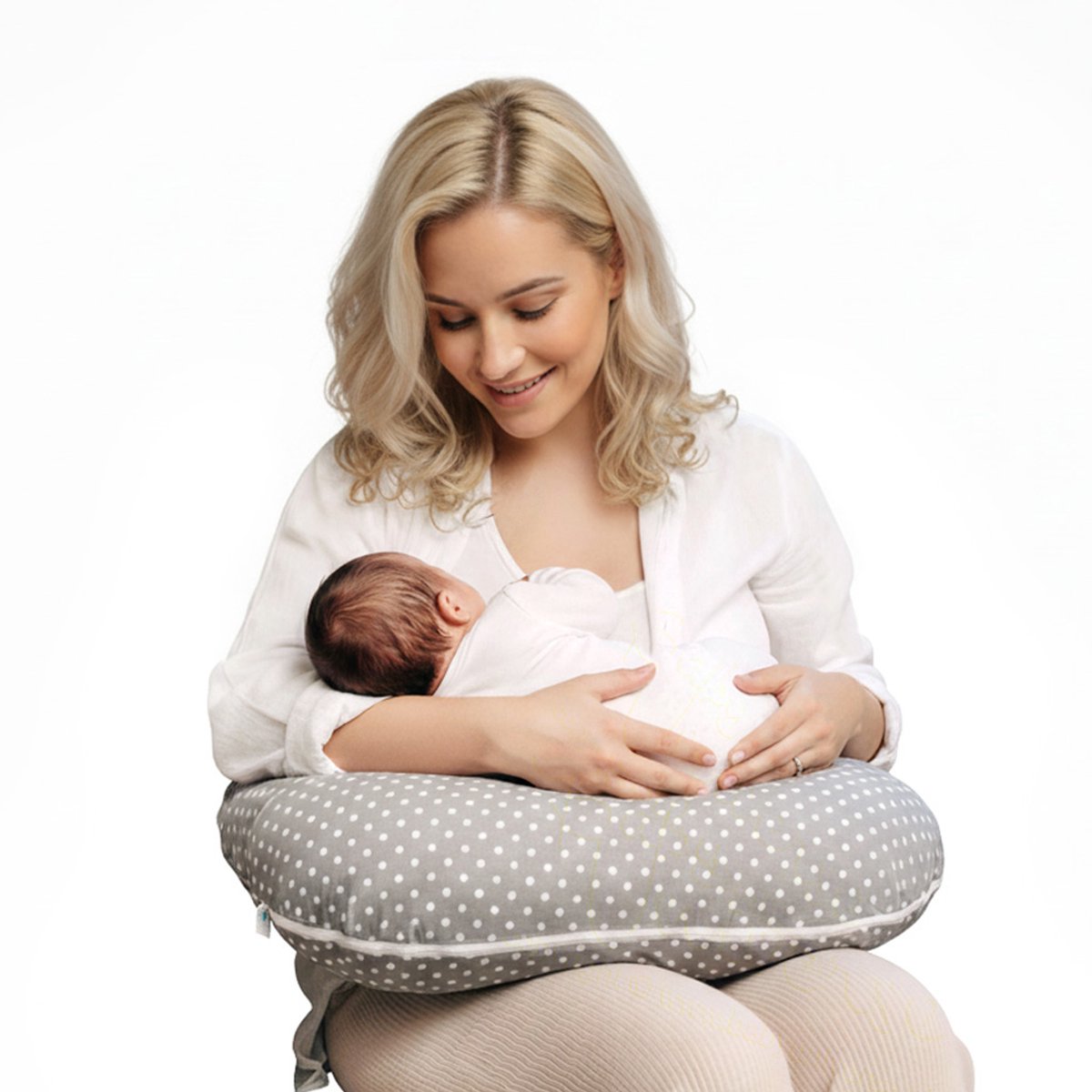 BabyUniverse - Voedingskussen - Klein Rog - Grijze Maczek