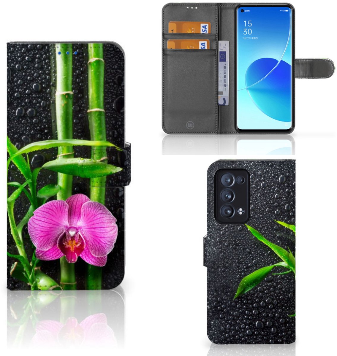 OPPO Reno 6 Pro Plus 5G Hoesje Orchidee