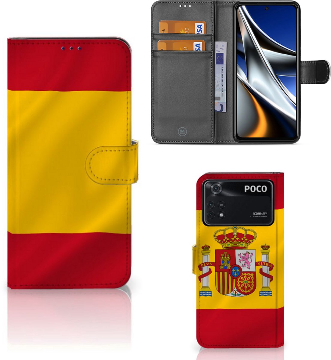 Xiaomi Poco X4 Pro 5G Bookstyle Case Spanje