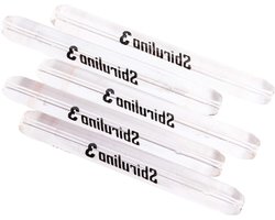 Visglasset Sbirulino - Zinklood Set - Forelvissen - Dynamische Visserij - 5 x 3 g - Transparant