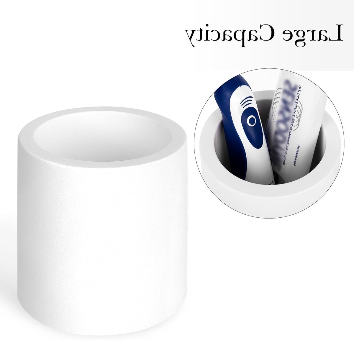 Elektrische Tandenborstelhouder van Diatomiet, Organiser voor Tandenborstels, Geschikt voor Oral-B iO en Philips Sonicare — afbeelding 4