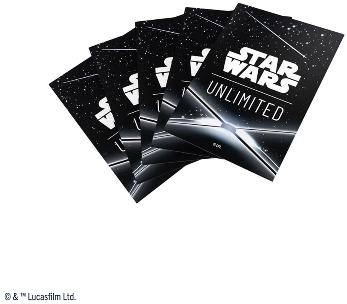 GAMEGENIC Star Wars Unlimited Art Sleeves Card Black Black - EN.