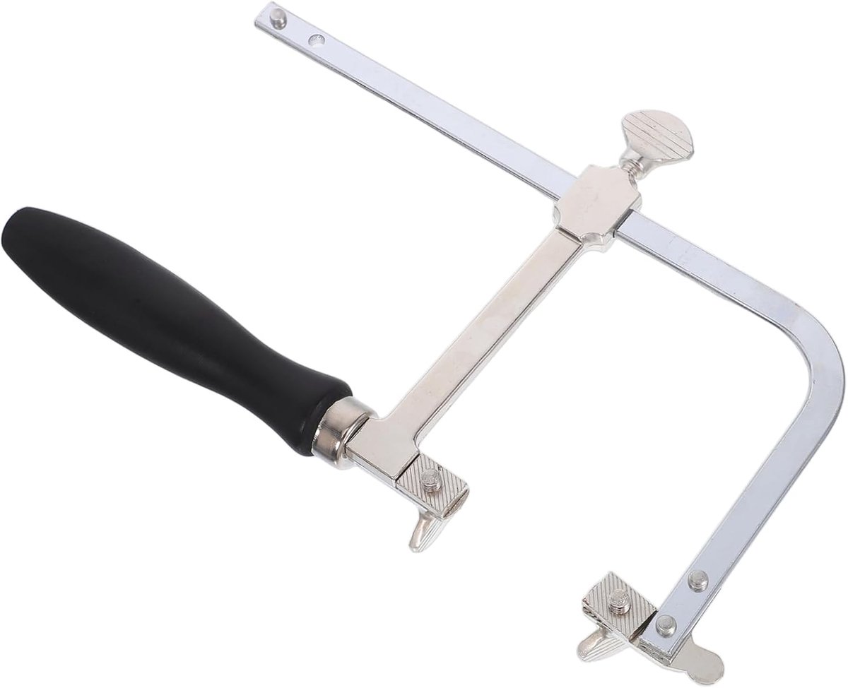 Verstelbare Zaagbeugel - Handzaag Frame - Metaal Hout Zagen - U-vormig Stabiel Frame - 24 cm Lengte - Multicolor