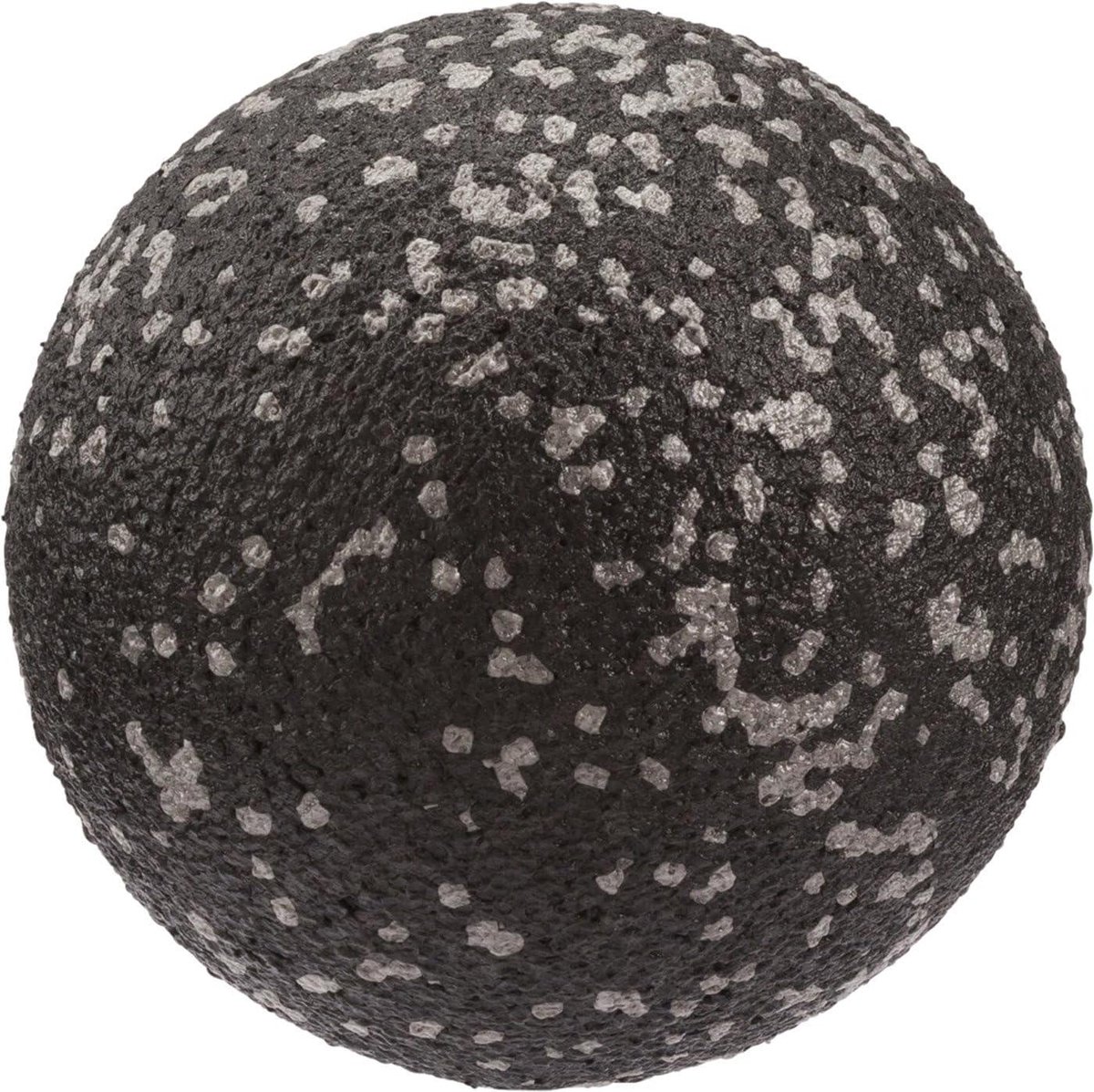 Fasciatraining Bal - Massagebal Triggerpoint - Zelfmassage Spieren - Gerichte Behandeling - 12 cm Diameter - Zwart Grijs