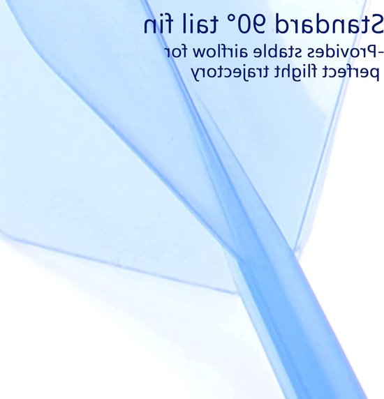 Dartpijlen - Dart schachten en vluchten - Duurzaam en stabiel - Plastic dart accessoires - Voor dartsportliefhebbers - 6 stuks — afbeelding 3