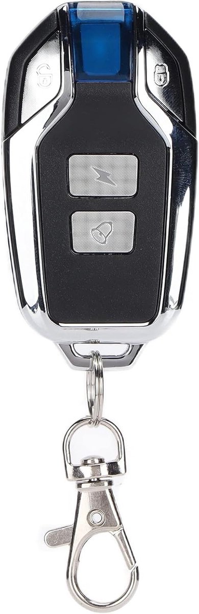 Draadloze afstandsbediening met 4 knoppen, 433MHz, universeel voor auto’s, motoren en garagedeuren
