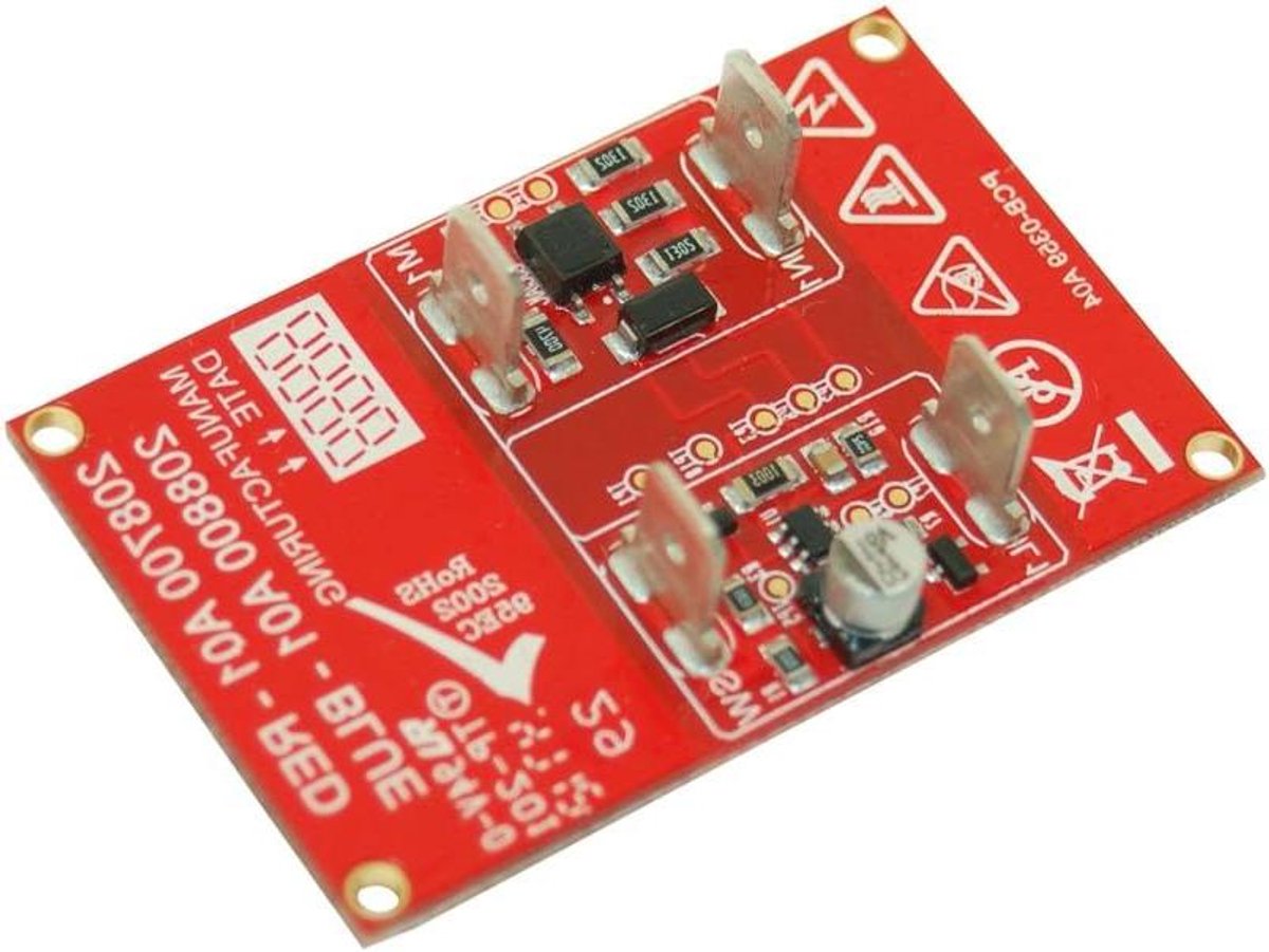 Snelheidsregeling PCB - Stofzuiger Onderdeel - Stofzuiger Reparatie - Kwaliteitsvervangend - Standaard - Zwart