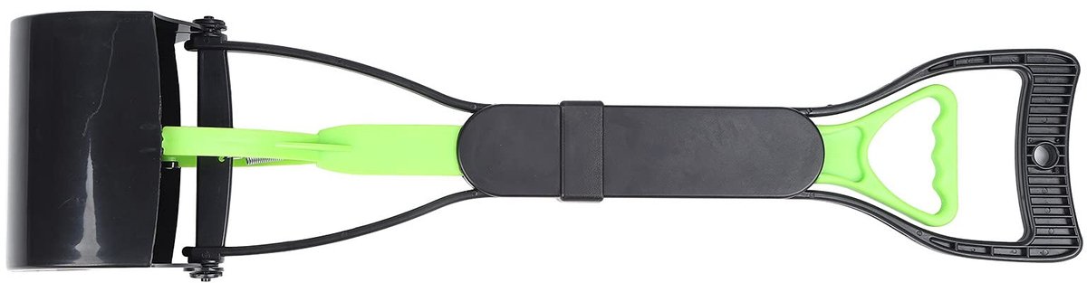 Dailygoods- Pooper Scooper Opvouwbaar - Verstelbaar Handvat - Hondenpoep Schep - Lichtgewicht - Duurzaam - Geschikt voor Grote Honden - Hondenpoepschep