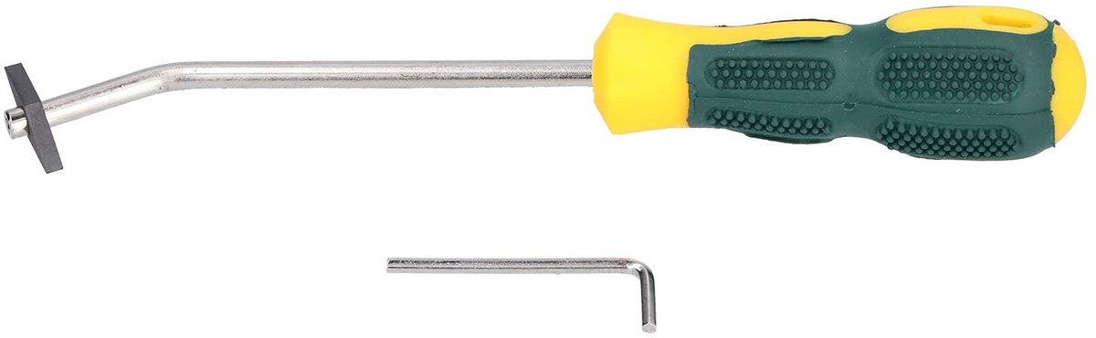 Dailygoods- Voegenverwijderaar Professioneel Ruimtevaartmes - Tegelreparatiegereedschap - Slijtagebestendig - Efficiënt Herstelgereedschap - Geschikt voor Beginners - Voor Keramische Tegels - Tegelsnijder