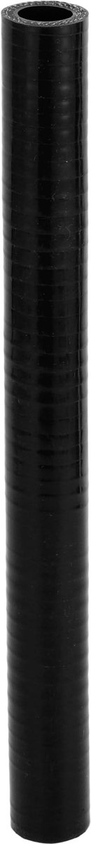 Dailygoods- Siliconen Slang 300 mm - Binnendiameter 18 mm - Temperatuurbestendig tot 300 °C - Meerlaags Geweven - Zwart - Schokbestendig - Koelslang
