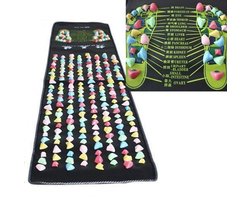 Dailygoods- Voetmassage Mat 170 cm - Reflexologie Steen - Acupressuur - Pijnbestrijding - Slijtvast - Thuis Gezondheidszorg - Massagemat