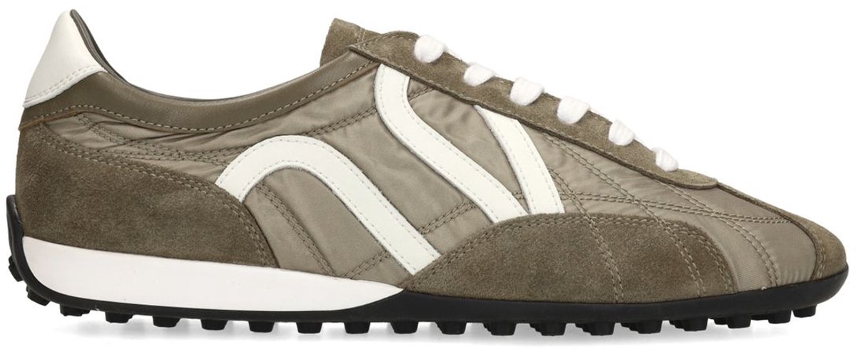 Sacha - Dames - Groene suède sneakers - Maat 39
