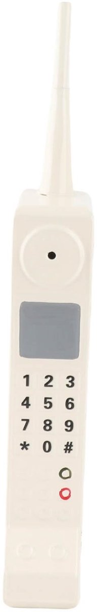 Dailygoods- Mobiele Telefoon Ornament - Retro Baksteen Model - Duurzaam IJzer - Decoratie Woonkamer - Fotografie Rekwisieten - Uniek Ontwerp
