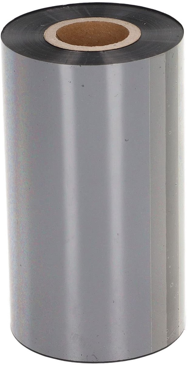 Dailygoods- Transferlint Hars Zwart 110mm x 300m - Thermisch - Labelprinters - Barcodeprinters - Hoge snelheid - Drielaagse structuur - Labelprinterlint