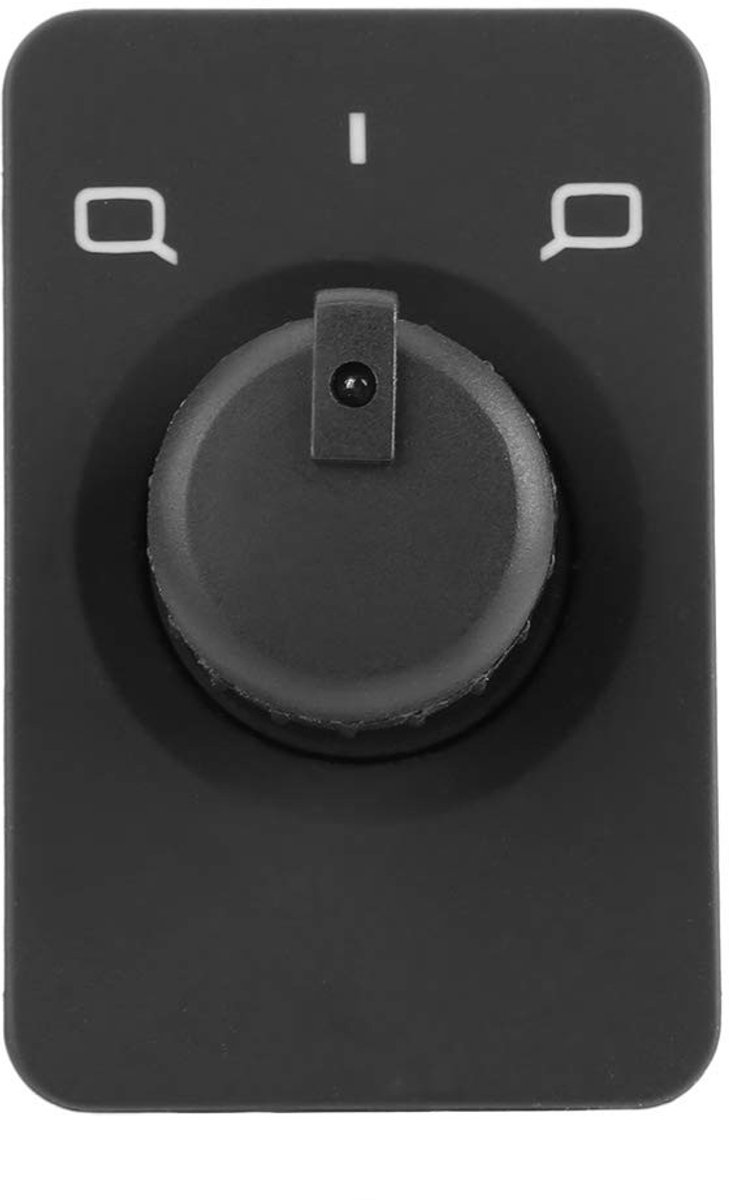 Dailygoods- Buitenspiegel Schakelaar 100% Nieuw - Vervangingsonderdeel - Compatibel met A3 8L1 4B C5 1997-2004 - OE Nummer 4B0959565A - Eenvoudig te Installeren - Kunststof/Metaal - Spiegelschakelaar