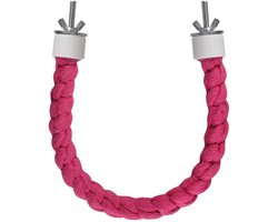 Dailygoods- Vogeltouw U-vorm antislip - Vogel speelgoed - Vogelspeelgoed papegaai - Klim- en speeltoestel - Comfortabel staan - Voetenbescherming