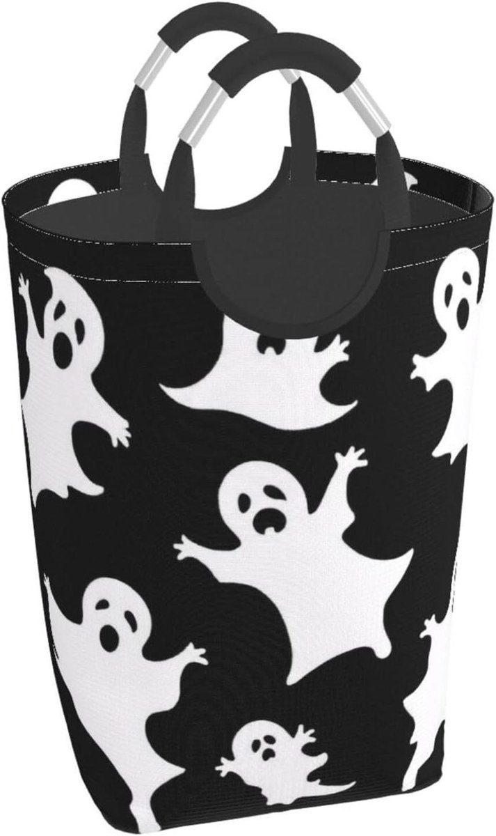 Wasmand Kledingmand Vuile Was Kleding Opbergen Waterdicht Oxford Doek 50 Liter Zwart