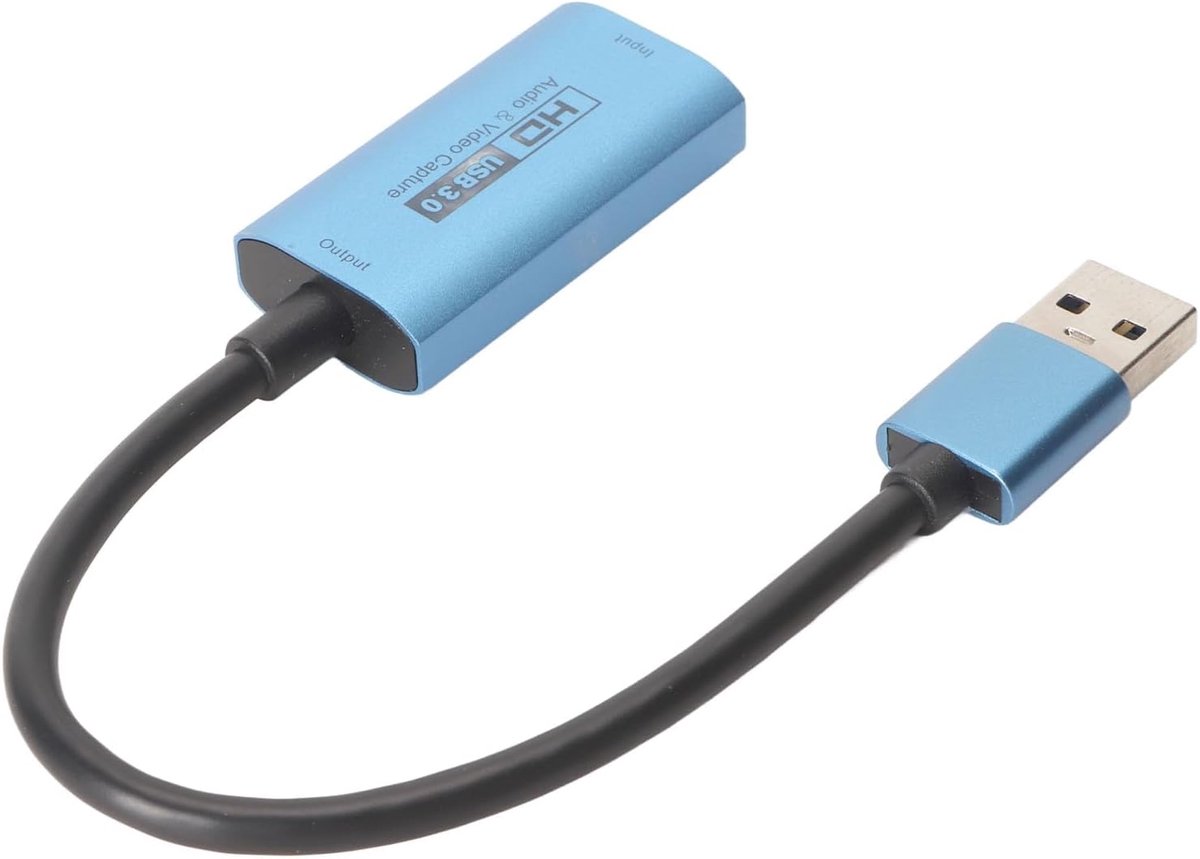 Video Capture Card HD Multimedia Interface USB3 0 A M 1080p 60fps Video Capture Recorder voor een PS3 Laptop -Streaming -Gaming Ultra Latentie -Plug Play Aluminium behuizing thumbnail 5