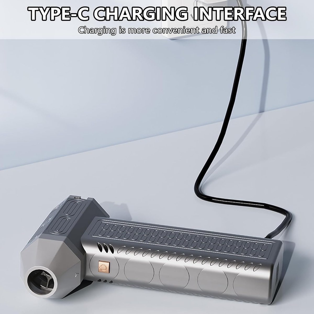 Handstofzuiger Auto - Draagbare Cleaner - Auto Interieur Reinigen - Borstelloze Motor - 146x68x47mm - Zwart