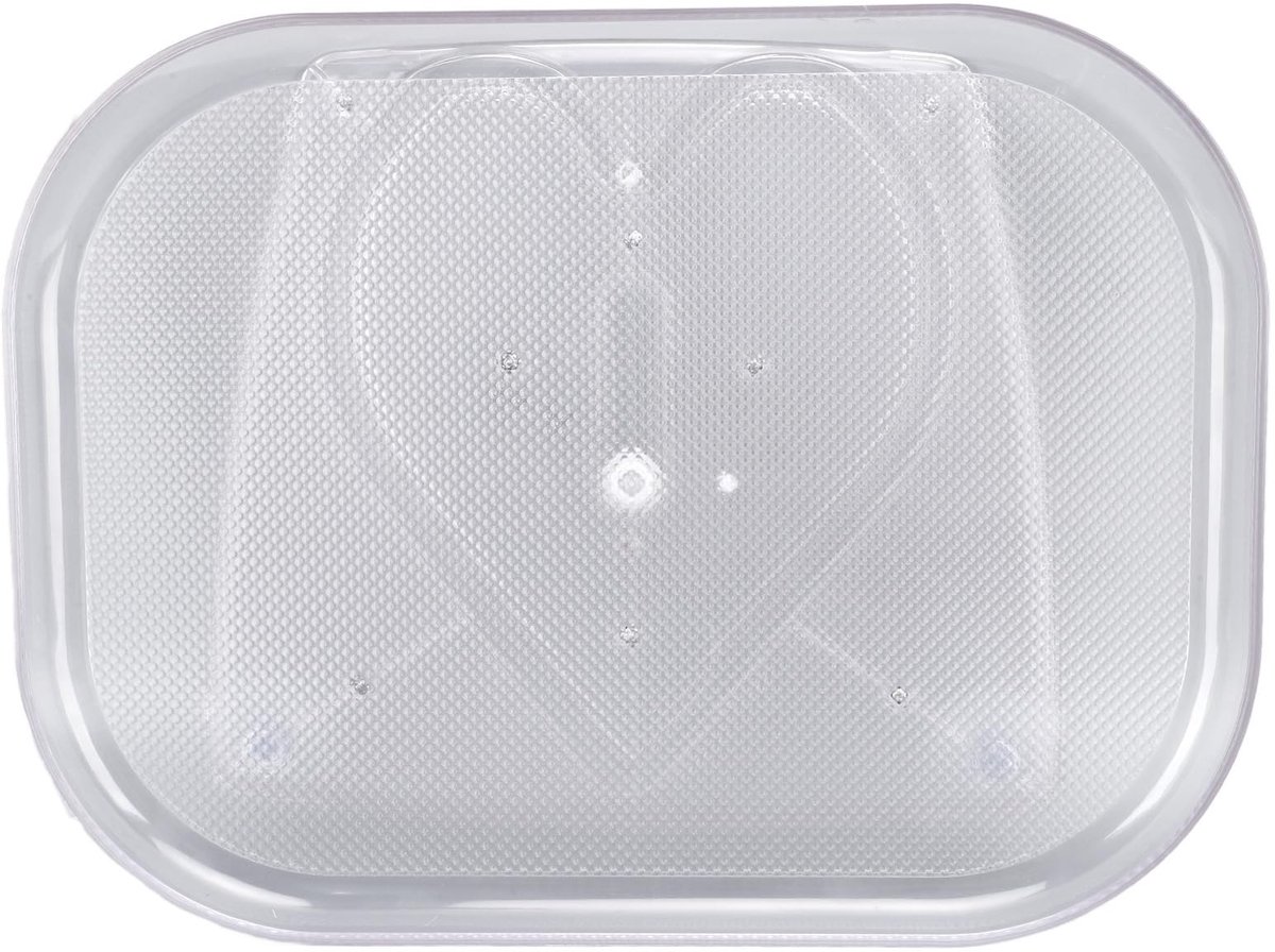Dailygoods- Draaitafelblad Roterend - Koelkast Organizer - Transparante Lazy Susan - Kruidenrek - Huishoudelijke Keuken - Maximaliseert Ruimtegebruik - Koelkastorganizer