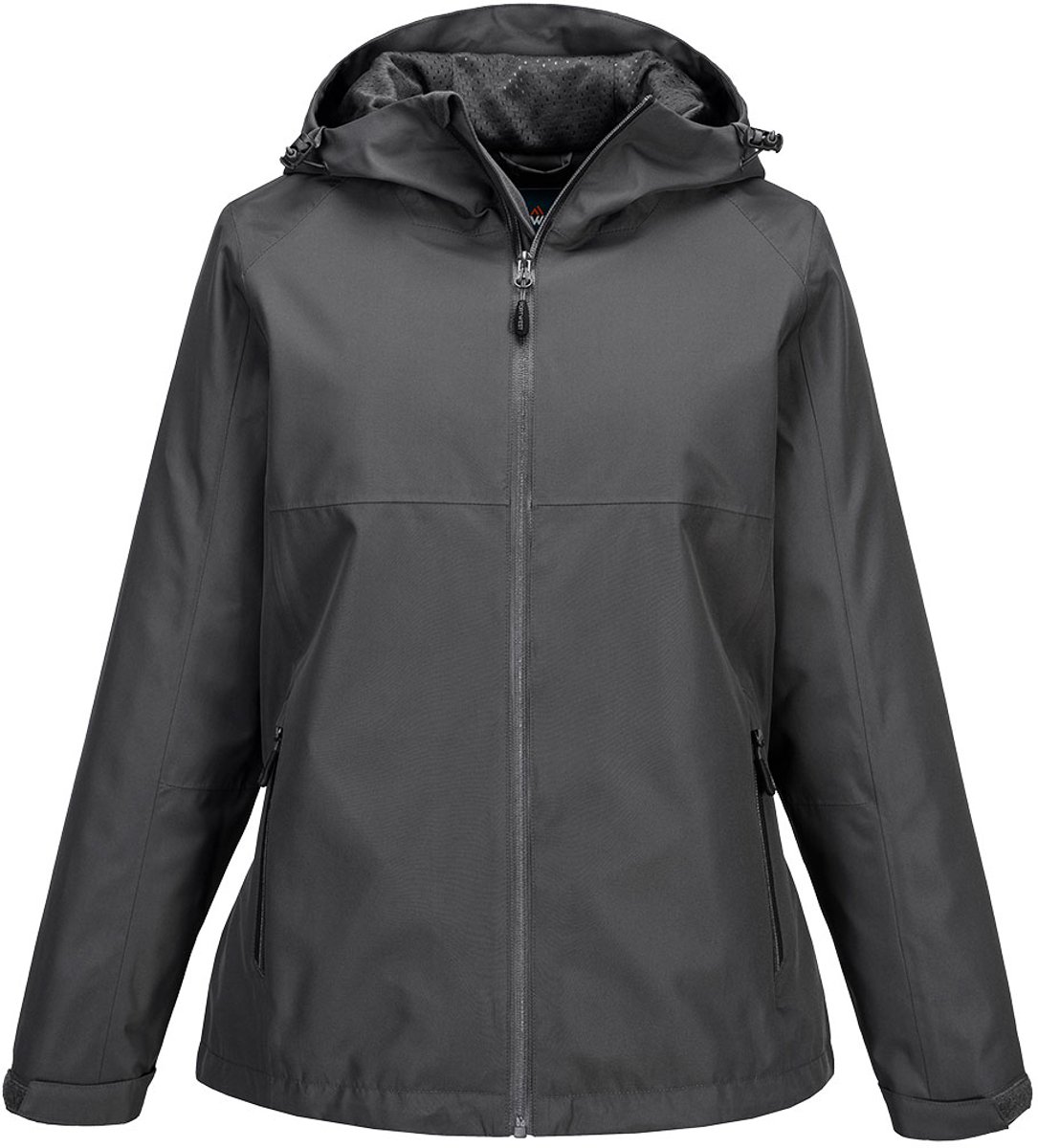 Portwest Professioneel regenjack voor dames S614 - Mol grijs - L
