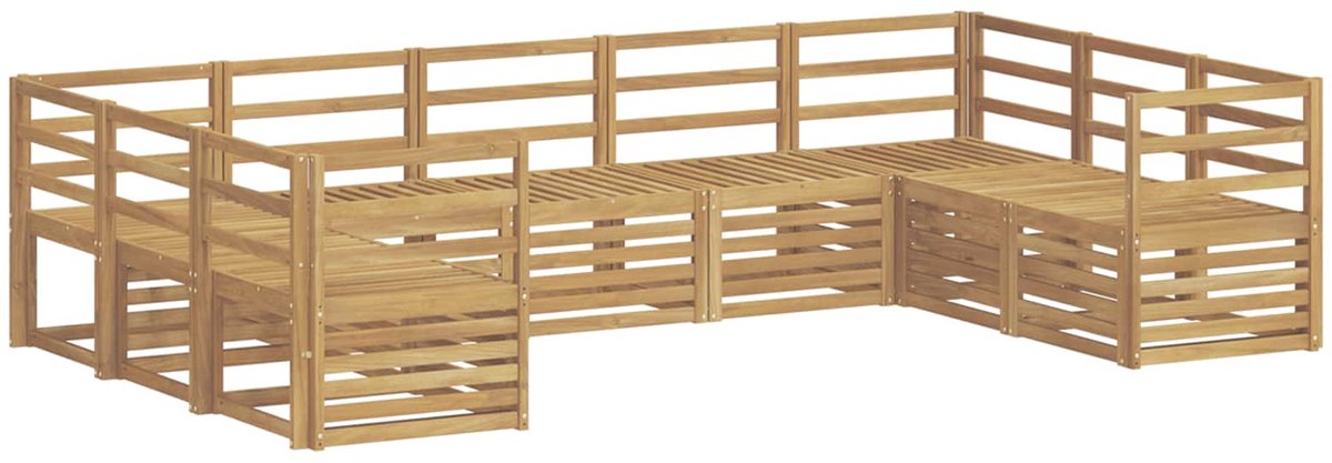 vidaXL - Sofa-Sets - Massief - Acacia - Hout
