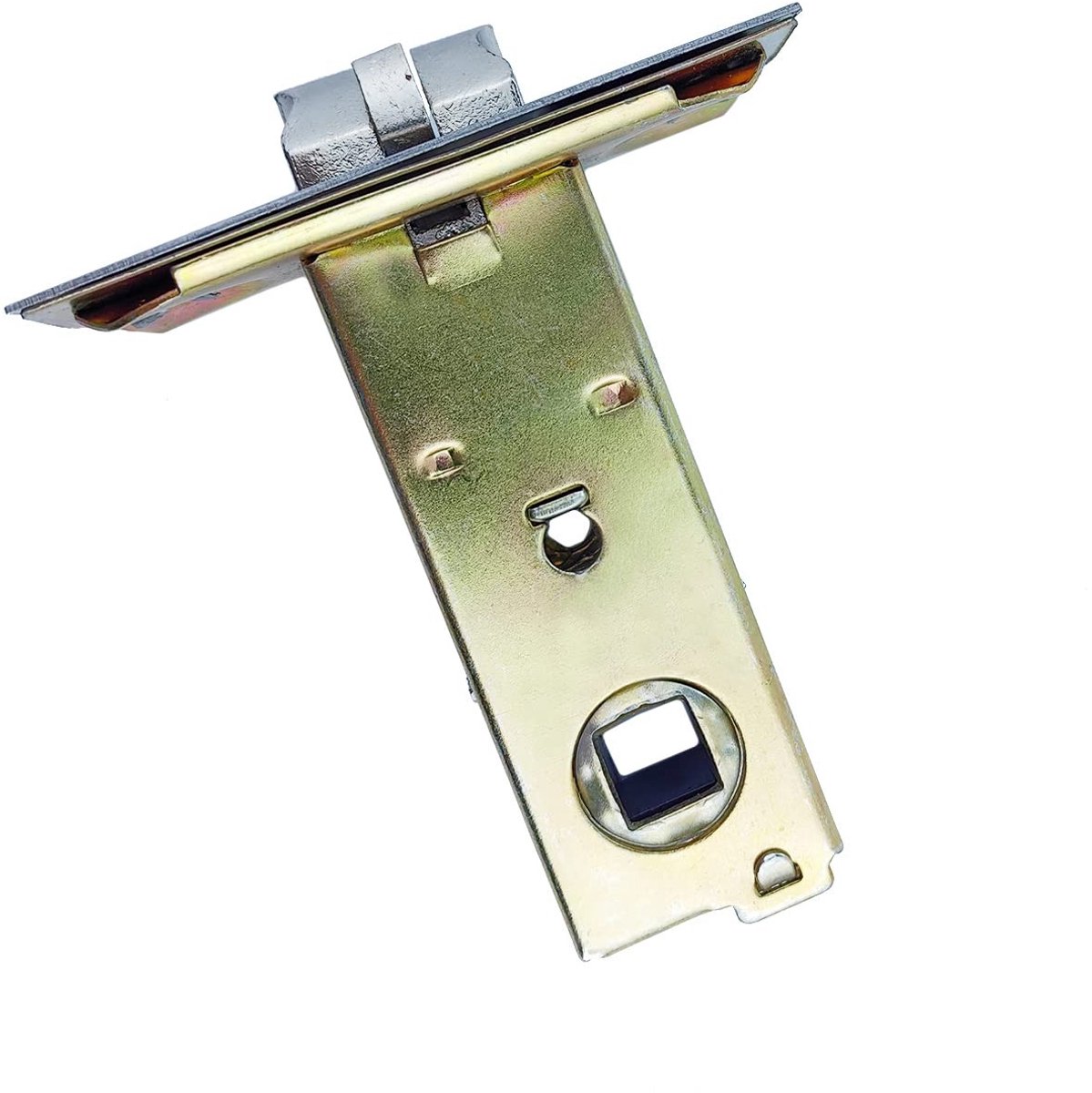 Dailygoods- Buisvergrendeling 55 mm - Vork Mortice Vergrendeling - Mutedeurveervergrendeling - Roestvrij Stalen Plaat - Binnendeuren - Hoogwaardig Materiaal - Deurslot