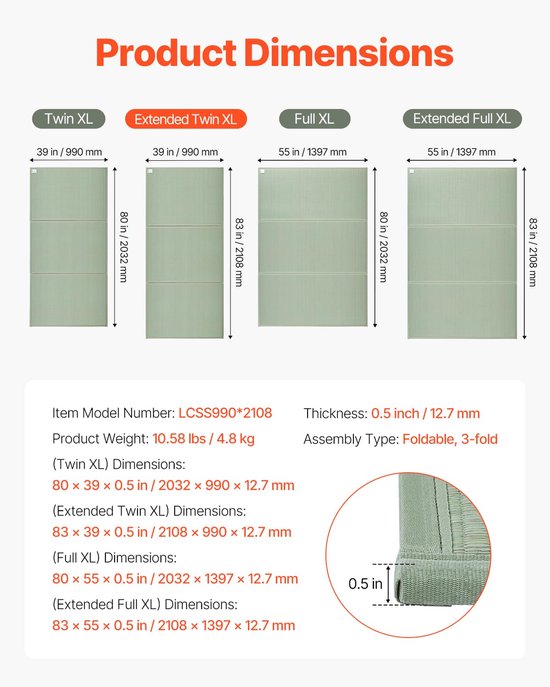 Tatami Mat - Vloermatras Futon - Comfortabel Slapen - Natuurlijk Gras Materiaal - 210 x 99 cm - Groen — afbeelding 5