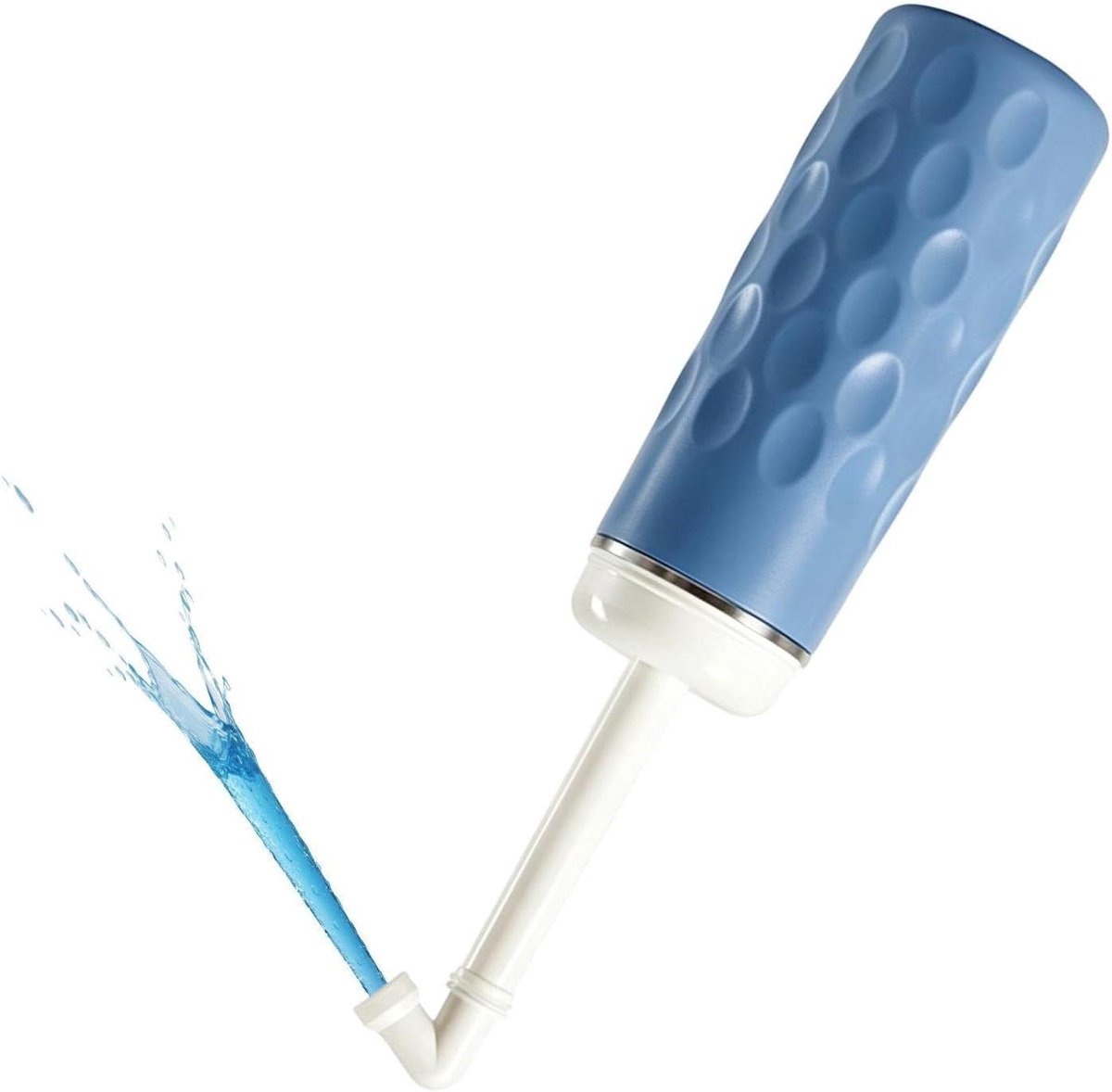 Bidetfles Dames - Spoelfles Peri - Persoonlijke Hygiëne - Draagbaar en Compact - 400 ml - Blauw