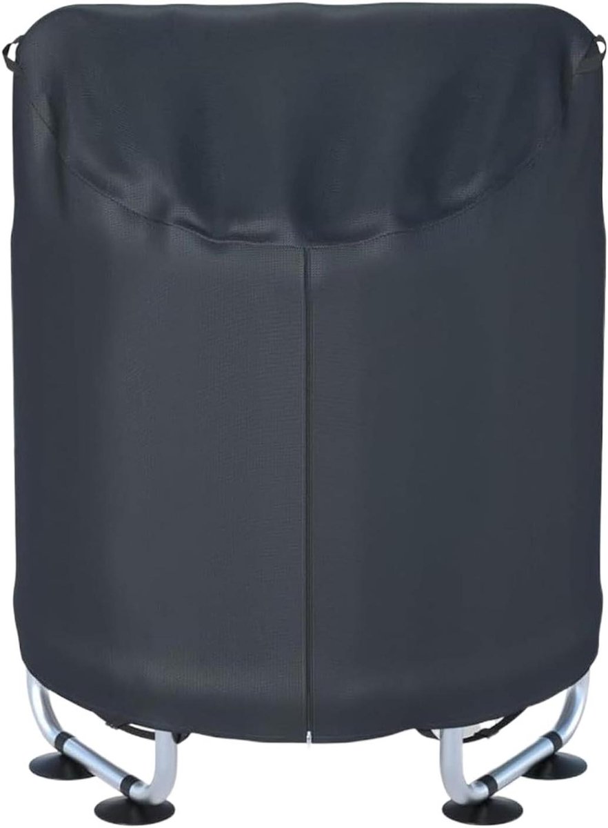 Trampolinehoes - Beschermhoes Reservehoes - Trampoline Beschermen - Stormbestendige Stabiliteit - 57 x 60 inch - Zwart