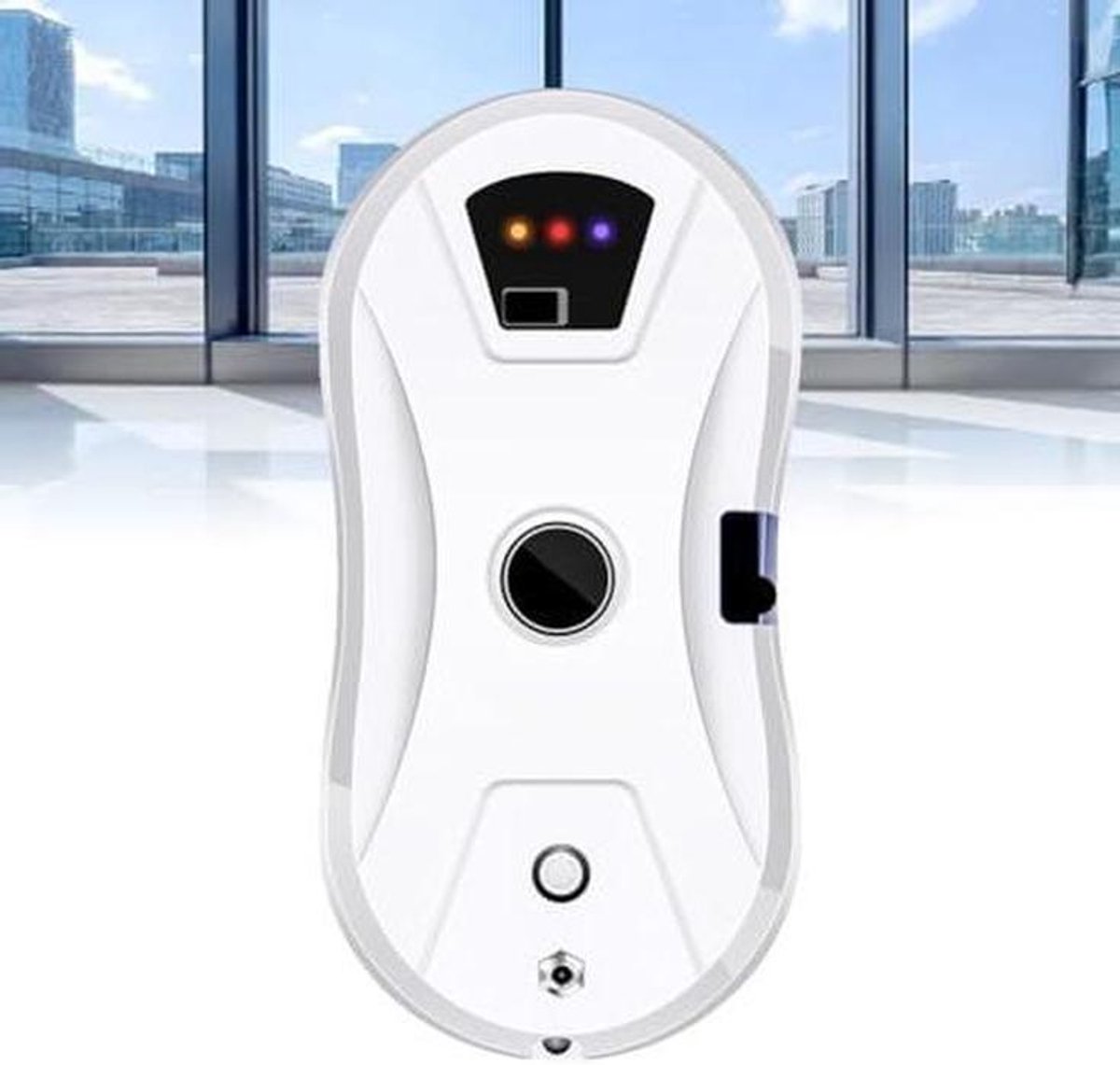 Robot Ramenwasser - Automatische Glasreiniger - Streeploos Ramen - AI Obstakeldetectie - 29 x 14.5 x 9.5 cm - Wit