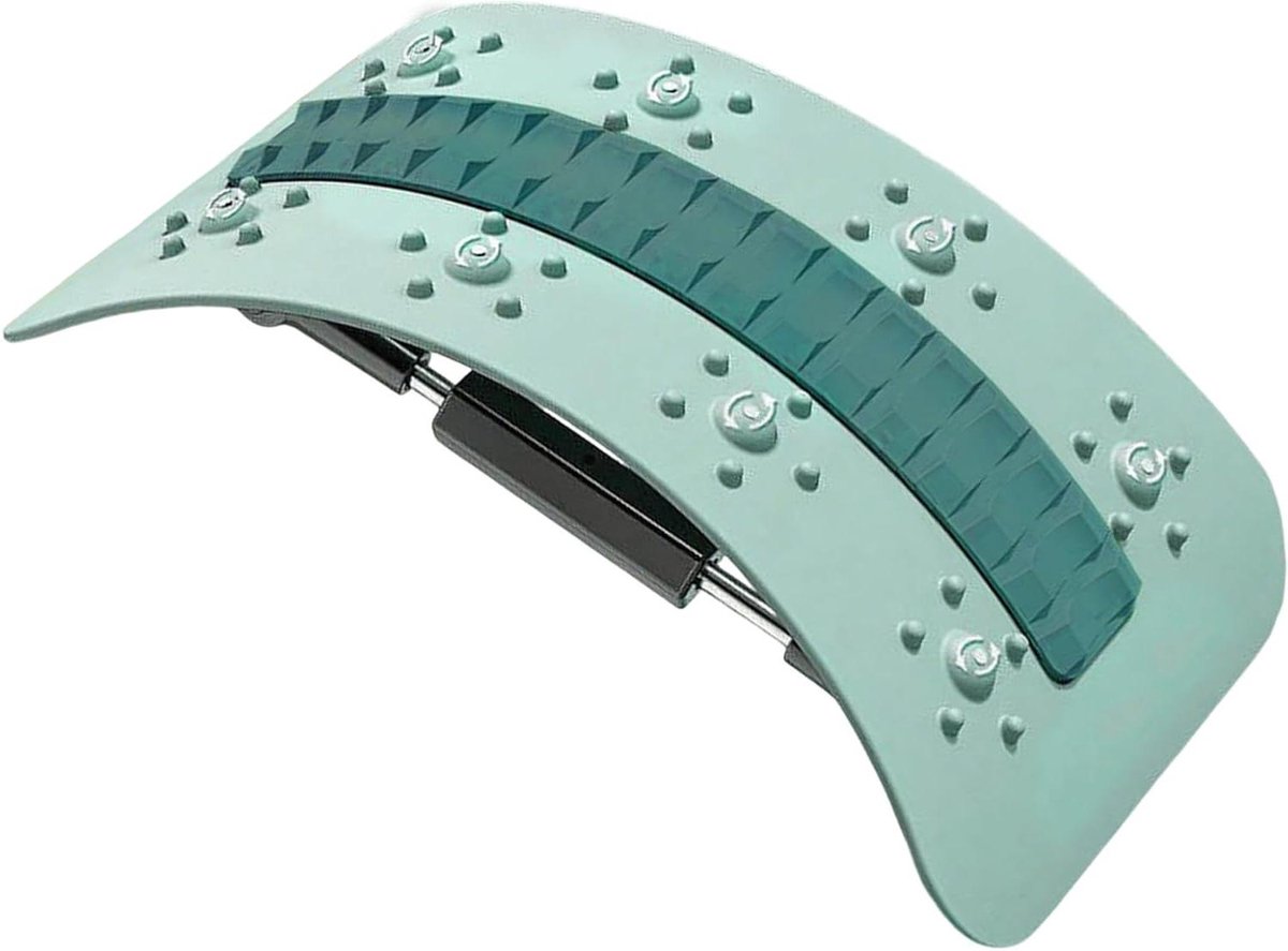 Rugstrekker Massageapparaat - Lendensteun Plank - Houding Verbeteren - Ergonomische Aanpassing - 39 x 22 x 7 cm - Niet gespecificeerd