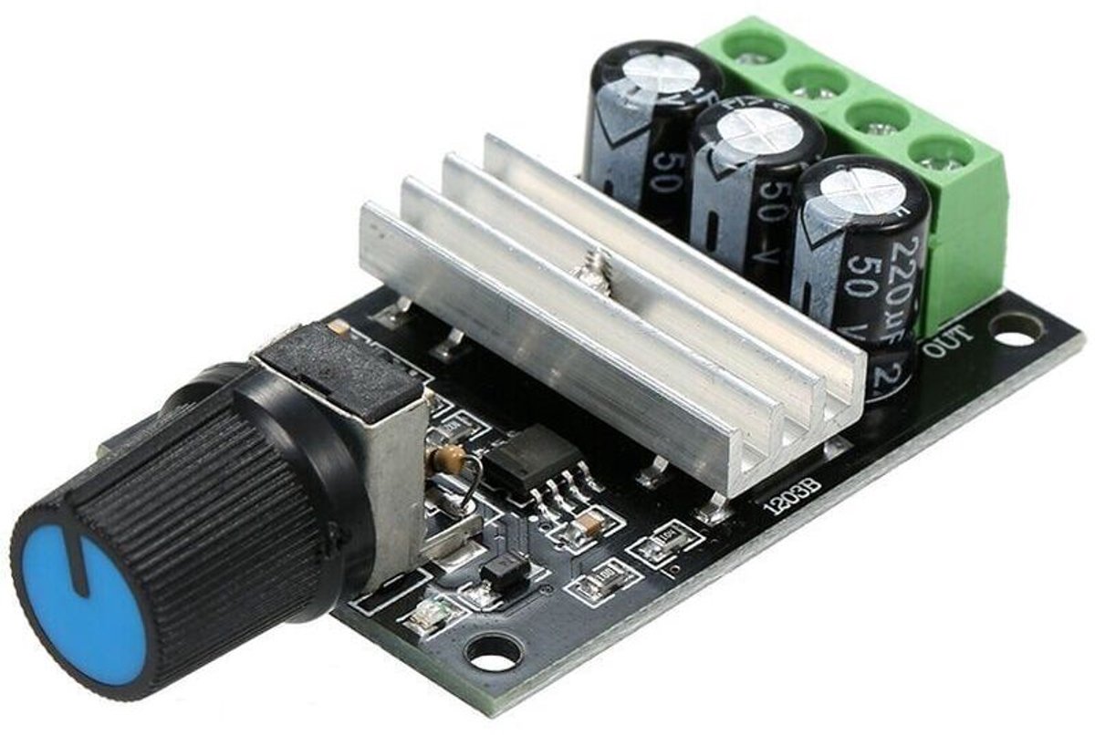6V-28V 3A PWM DC-motor snelheidsregelaar schakelaar 1023B