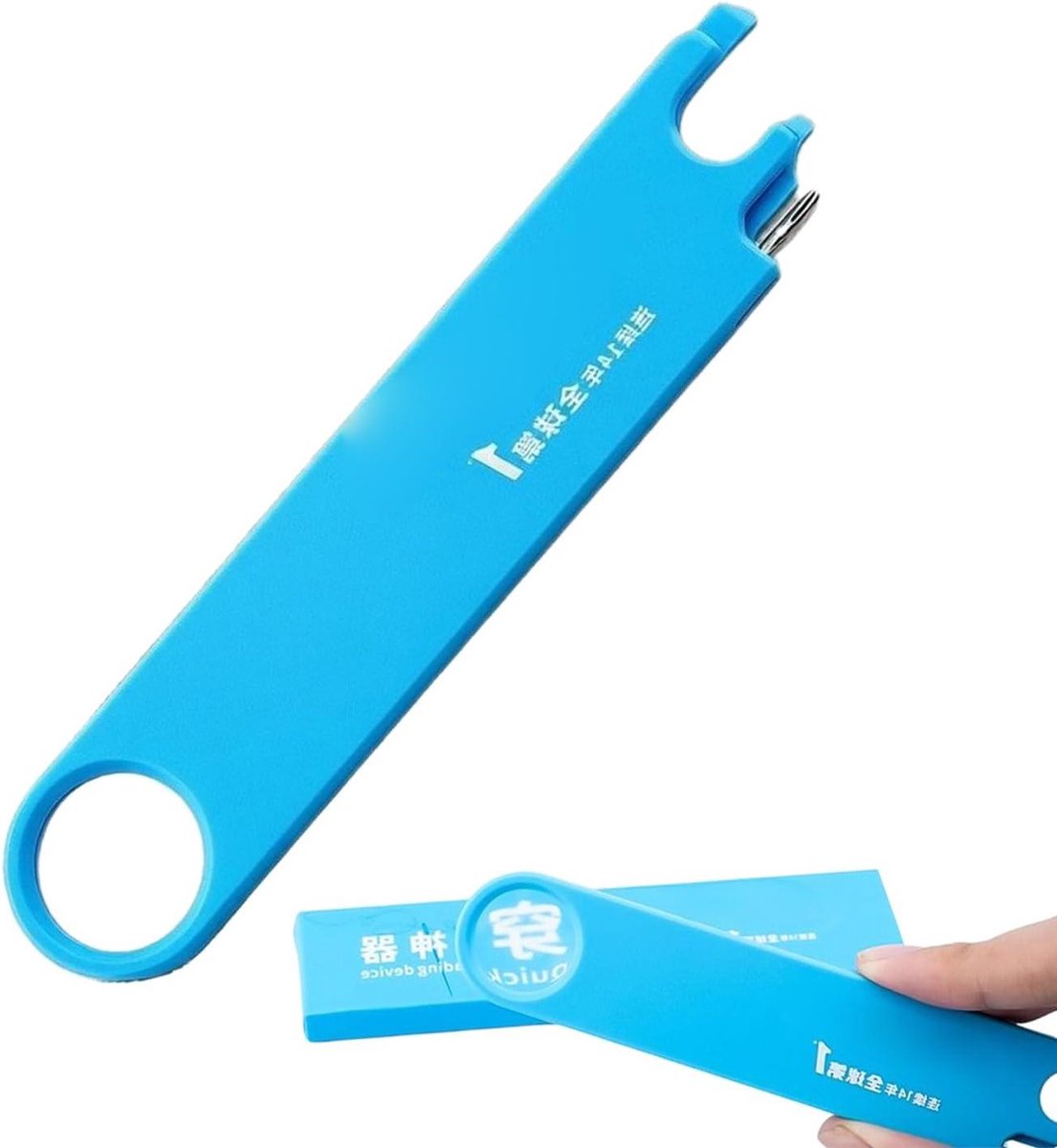 Naaldinrijger - Naaihulp - Handen Ontlasten - 3 Functies - 132 cm - Blauw