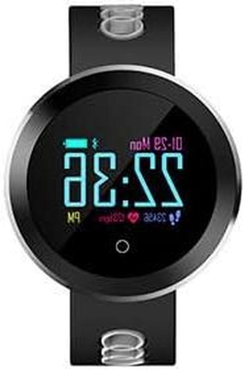 Activiteit Tracker - Fitness Horloge - Gezondheid Monitoren - IP68 Waterdicht - 1 Inch Scherm - Zwart