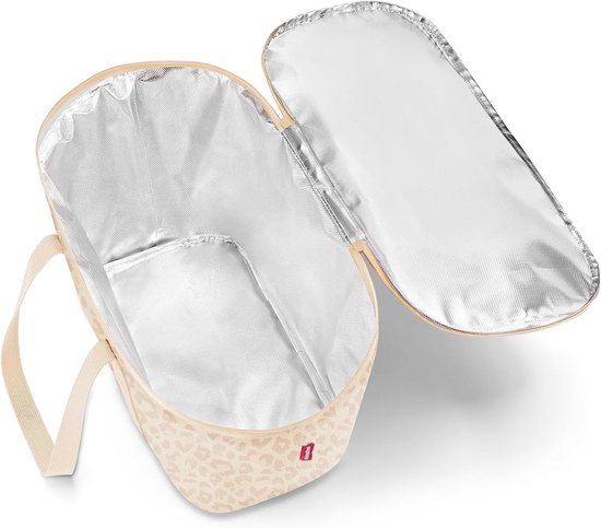 Koeltas - Thermo tas Isolatie tas - Boodschappen koel houden - Dikke isolatie aluminiumfolie - 20 liter - Leo Vanilla — afbeelding 4