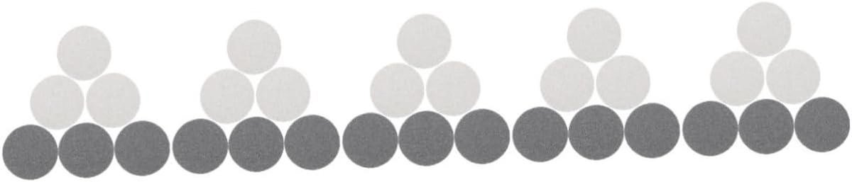 Schuurbladen - Polijstpads - Bowling Balonderhoud - Herbruikbaar - 5 Sets - Blauw