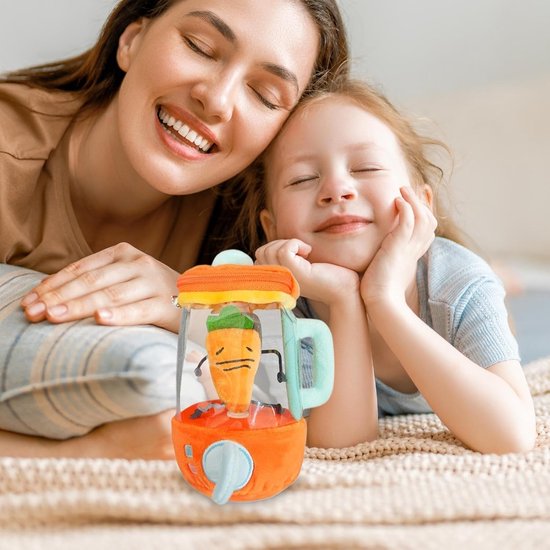 Pluche Wortelpers - Knuffelpop Gevuld - Interactief Spelen - Realistische Sapervaring - 15 cm - Enkele Kenmerken — afbeelding 3