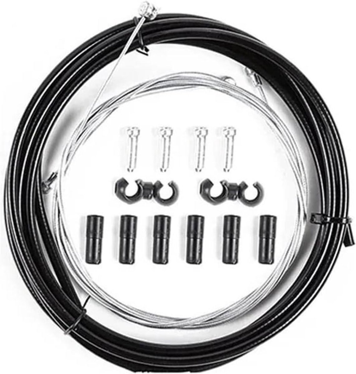 Fiets Remset - V-remmen Set - Veilig Fietsen - Lichtgewicht Aluminium - Universeel - Kabel