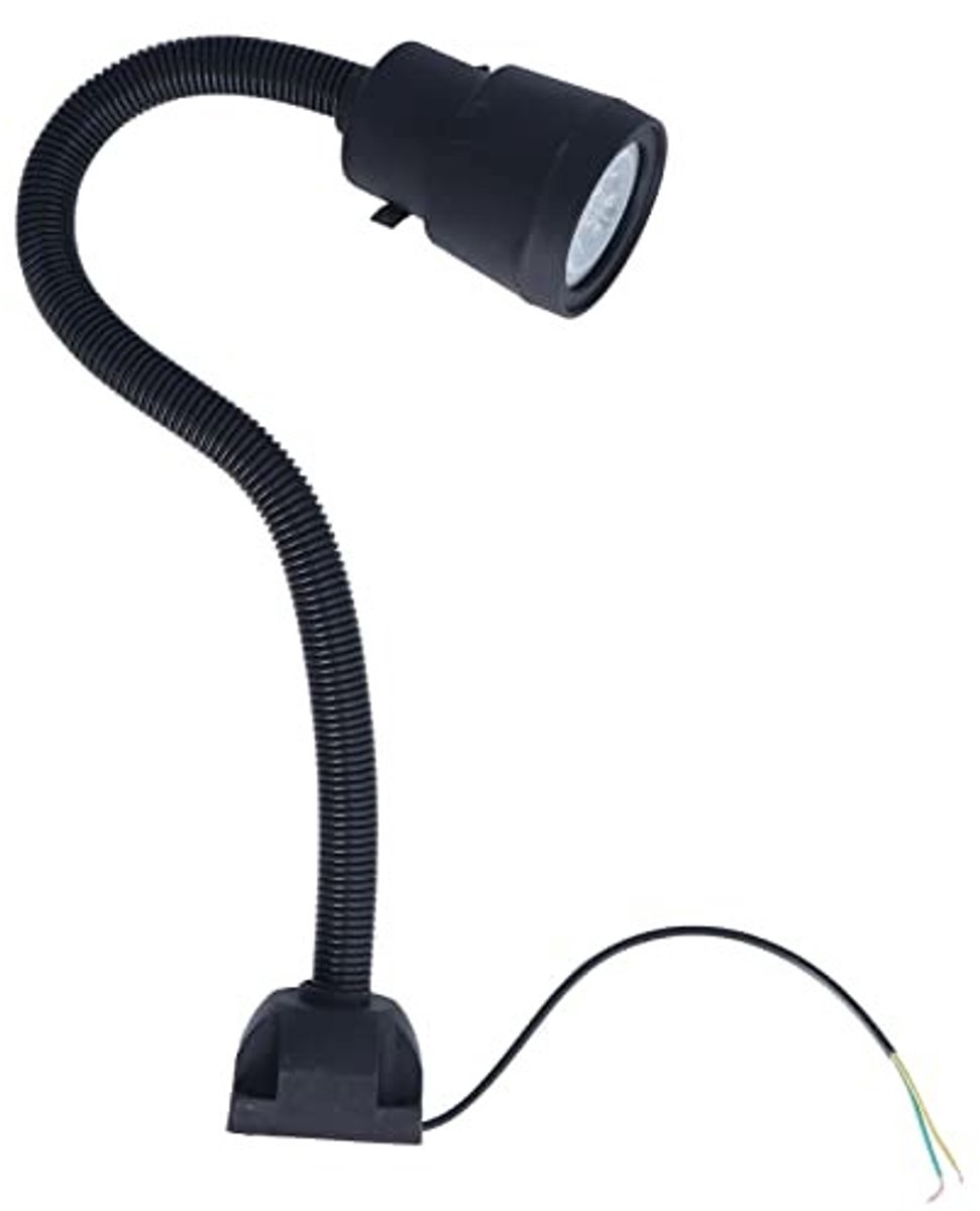 Dailygoody - 5W LED-werklamp - Flexibele Zwanenhalslamp - 24V 36V - Industriële Verlichting - Universeel 360° - Geschikt voor Draaibankfrezen en Boorpers