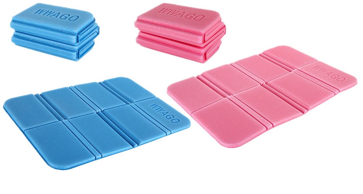 Dailygoody - Vouwen Zitmat - Opvouwbare Zitmat - Vochtbestendig - Geïsoleerde Seat Pad - Voor Outdoor Camping en Wandelen