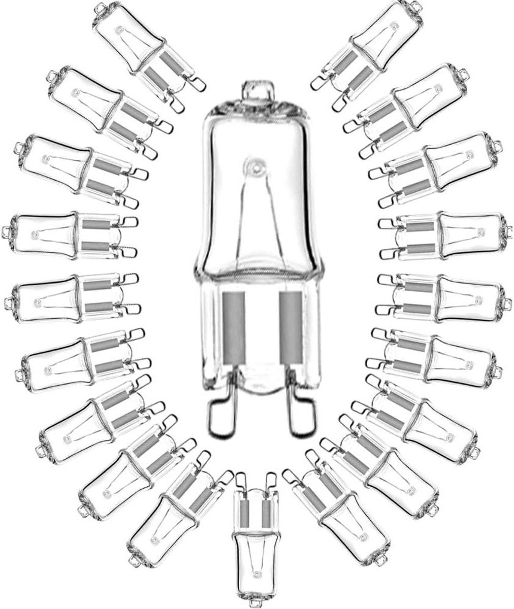 Halogeenlampen G9 - Capsule Lampen - Verlichting Thuis - Warm Wit Licht - 20 Stuks - Helder