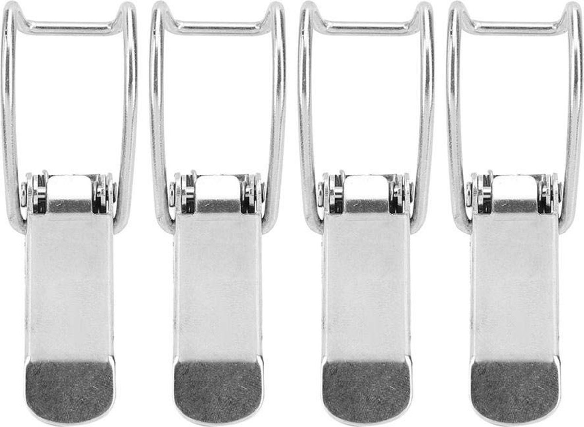 Dailygoody - Hand Tool Toggle Clamp - Toggle Lock - Hoogwaardige bevestiging - Zilver - Verstevigingsklem - Geschikt voor diverse toepassingen -