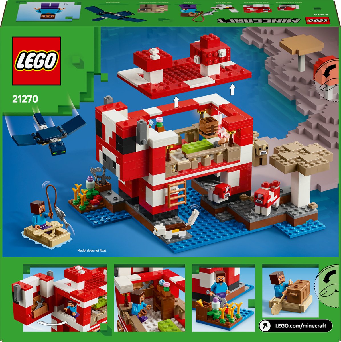LEGO Minecraft Het Mooshroom huis - 21270 — afbeelding 20