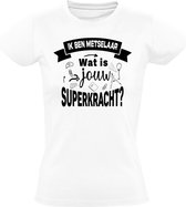 Ik ben Metselaar Dames T-shirt - bouwvakker - tegelzetter - superkracht - cadeau - shirt